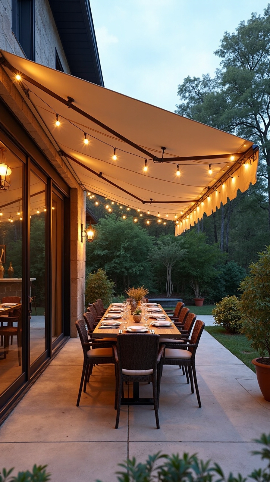 year round outdoor entertainment space