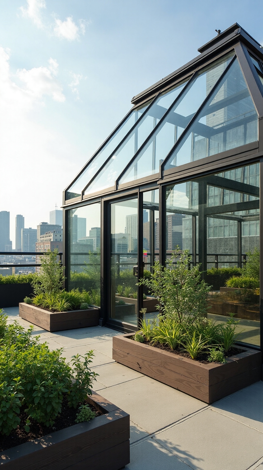 year round urban food production