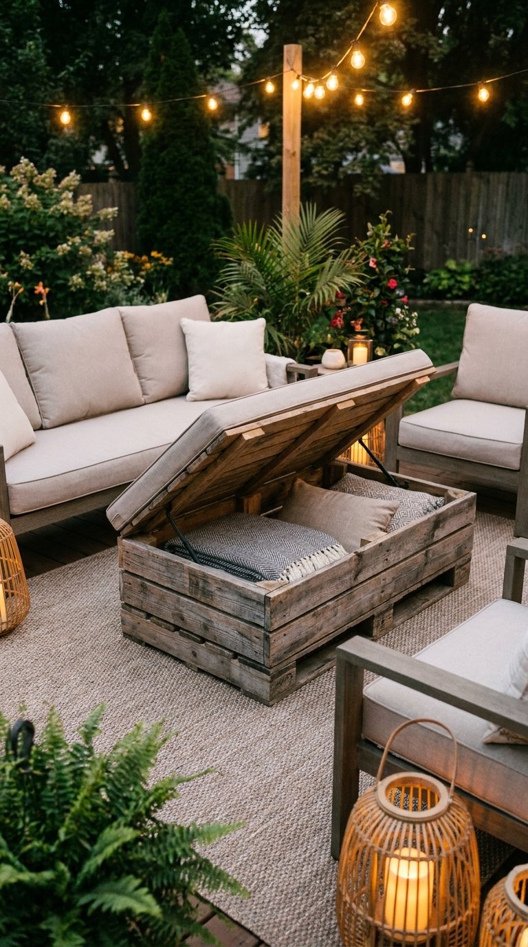 12 Easy Patio Pallet Ideas You Can Build Easily