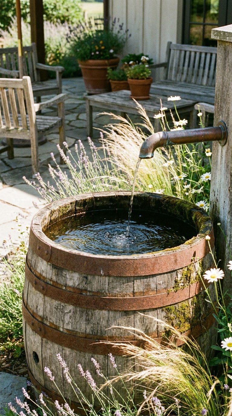 12 Calming Patio Fountain Ideas for Calming Outdoor Sound