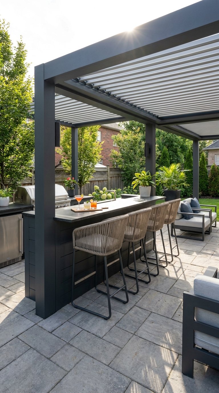 10 Entertaining Outdoor Patio Bar Ideas for Entertaining