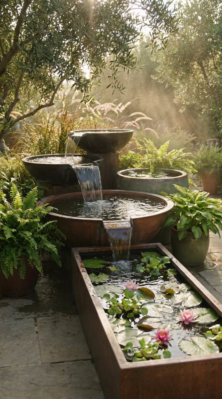 10 Peaceful Patio Water Feature Ideas for Peaceful Ambience