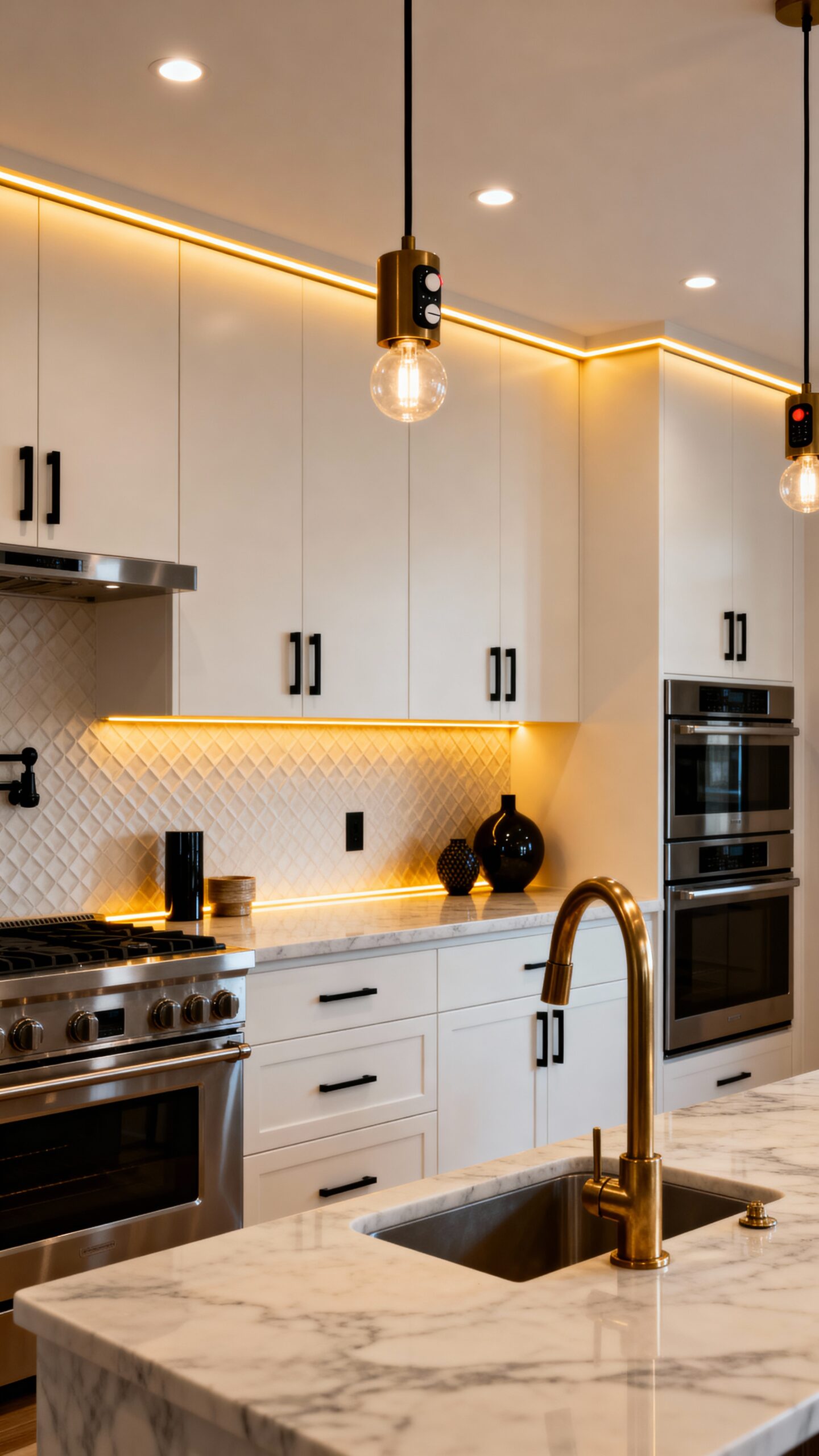 adaptive ambient kitchen lighting control