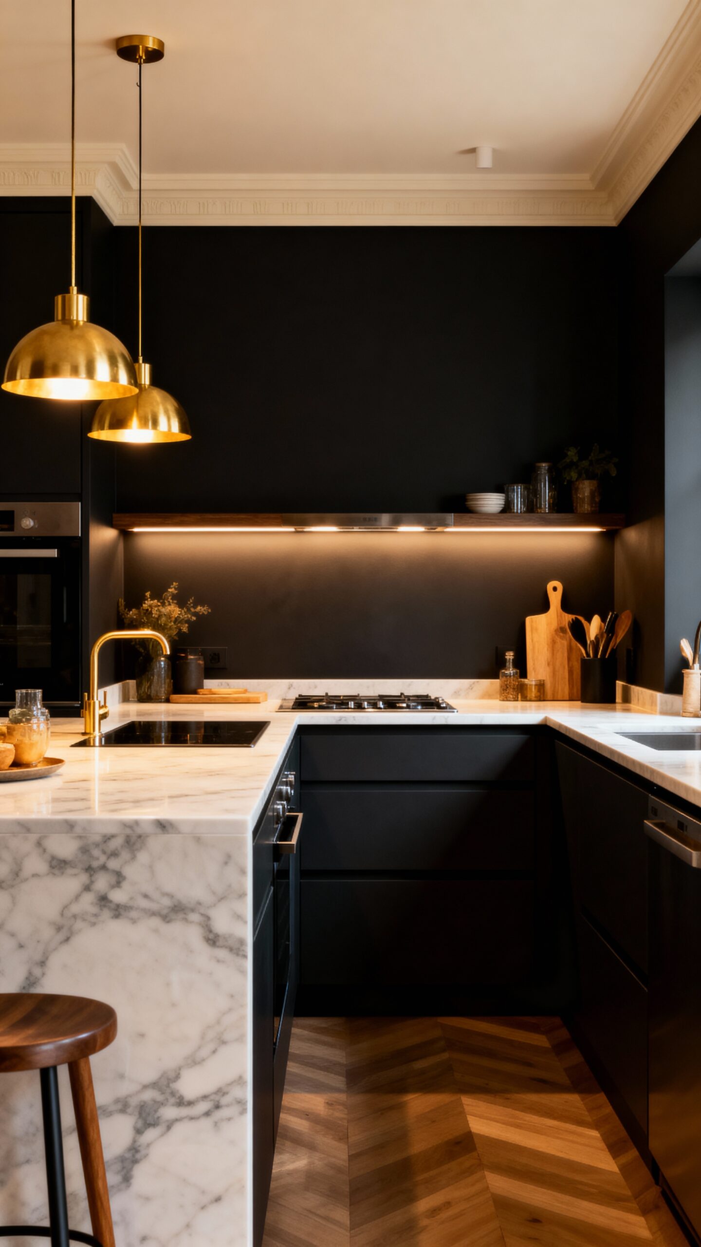 airy ceiling cozy space