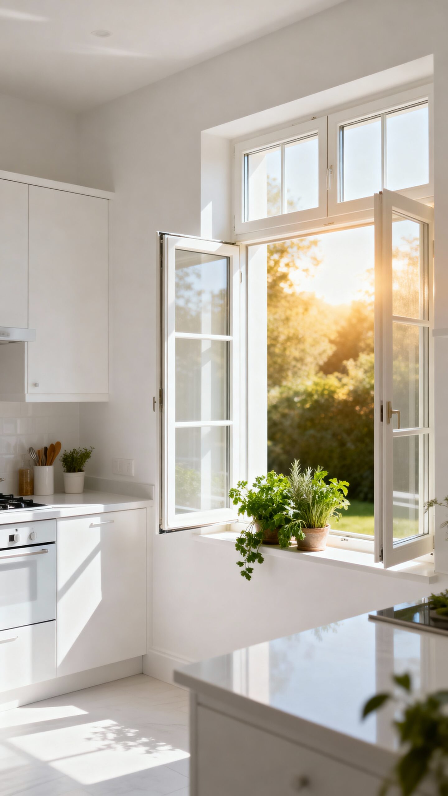 airy open concept kitchen ventilation transformation