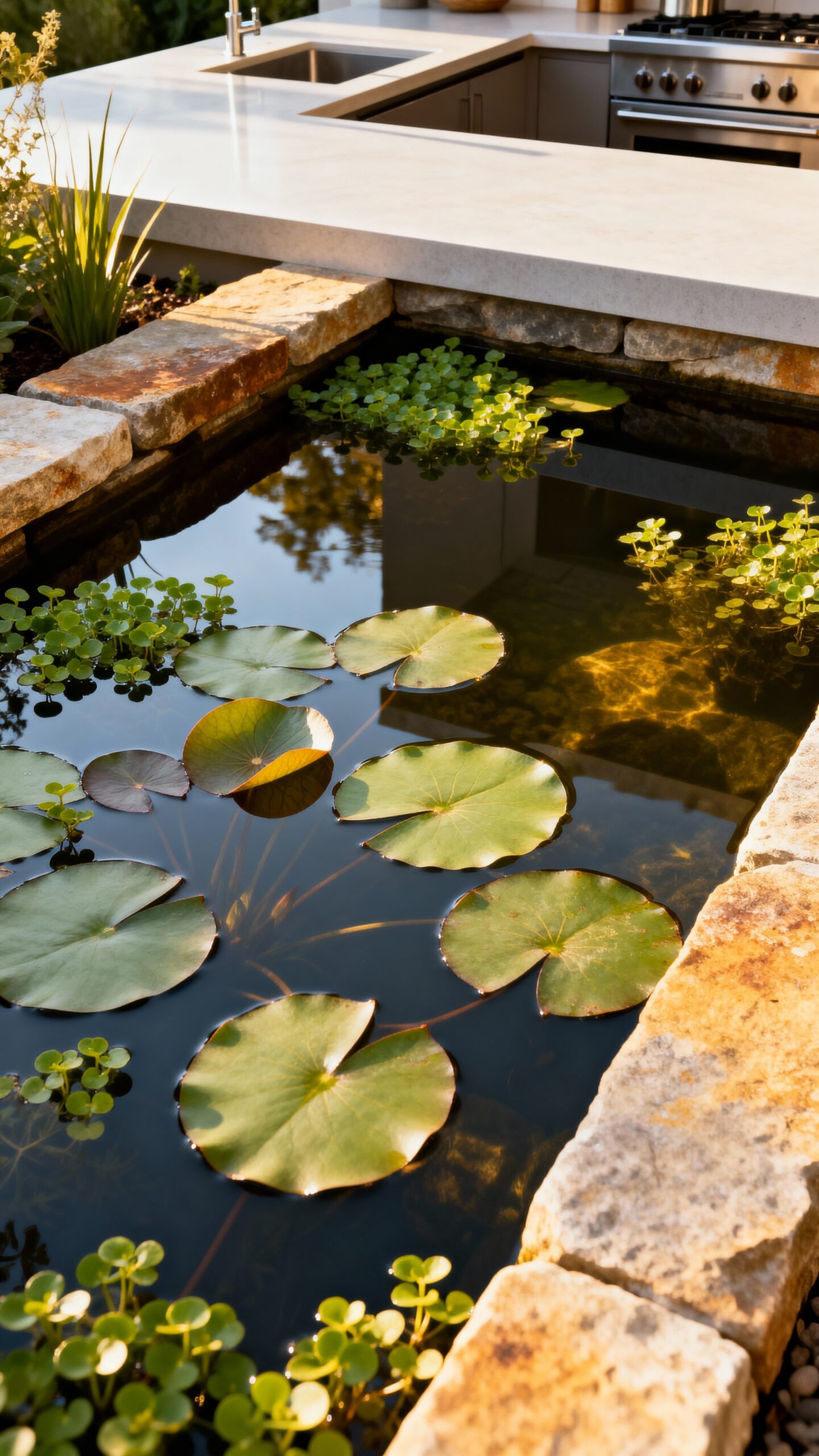 aquatic vegetable garden food independence