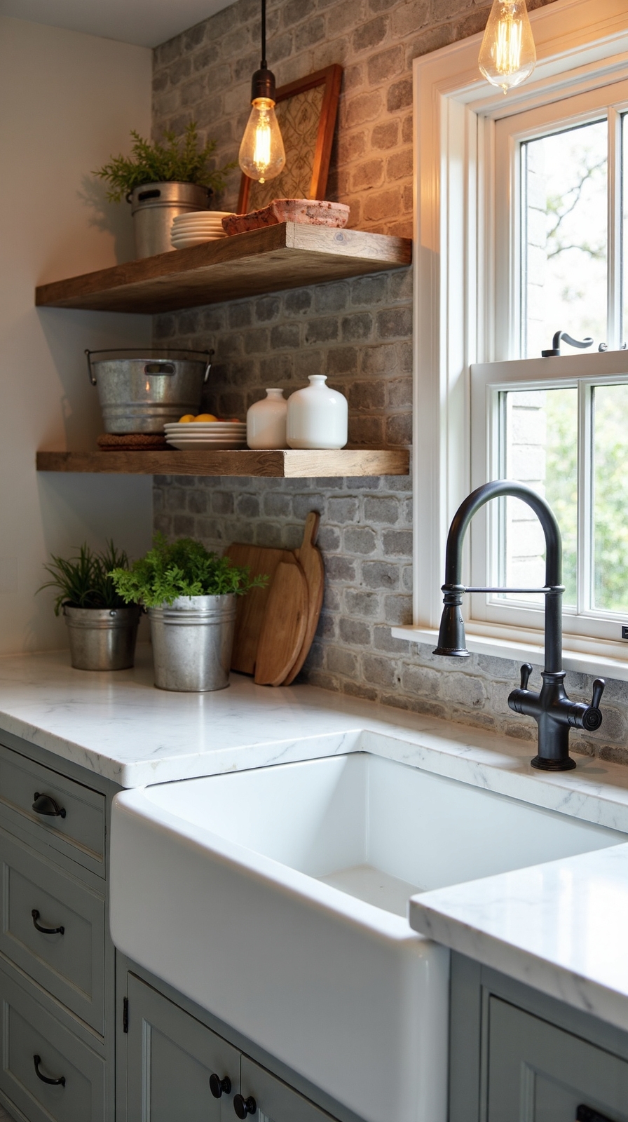 authentic farmhouse character rich laundry sanctuary