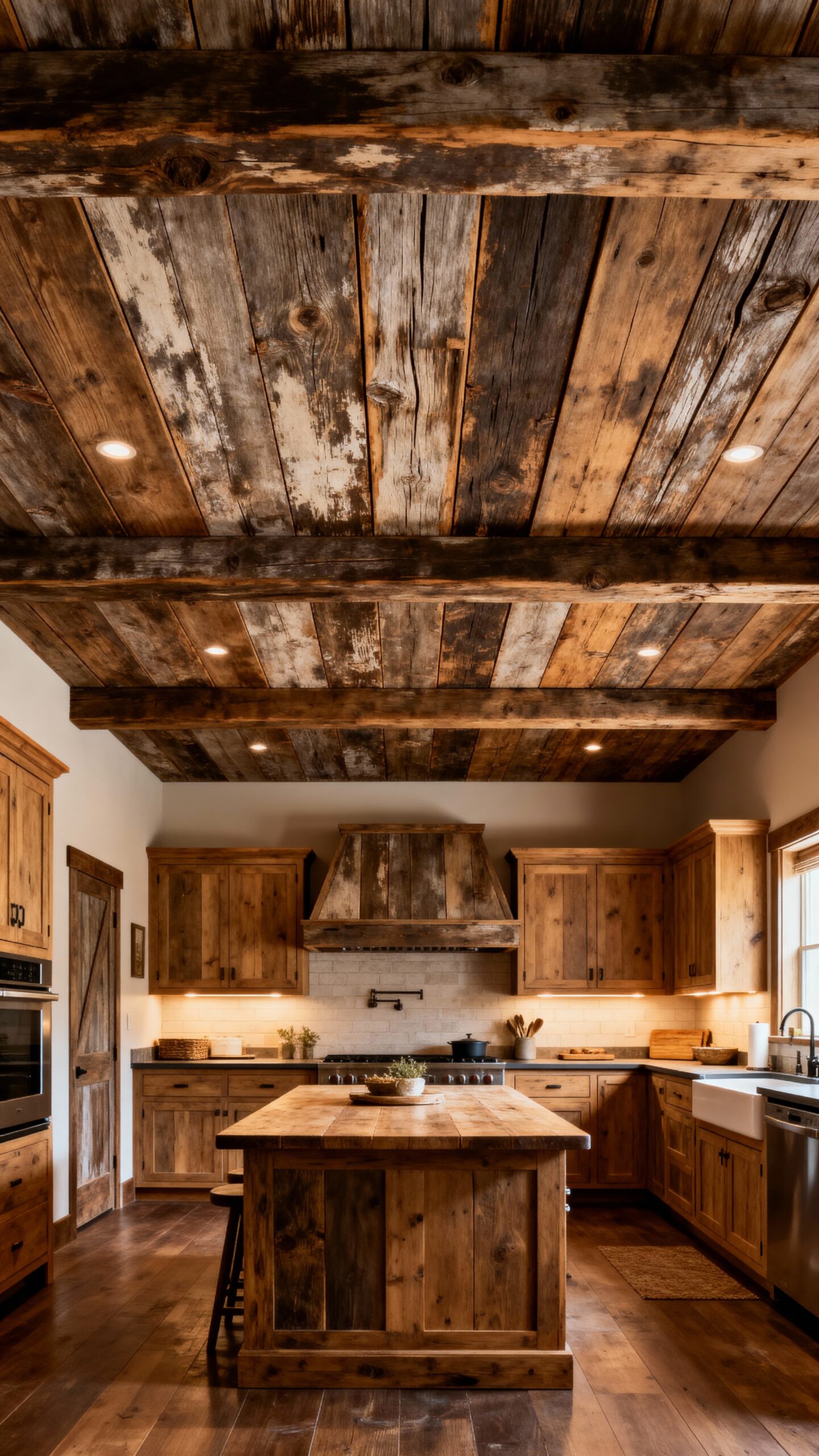 authentic rustic character reclaimed barn wood