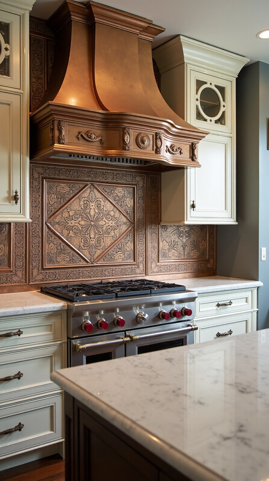 authentic victorian kitchen backsplash texture