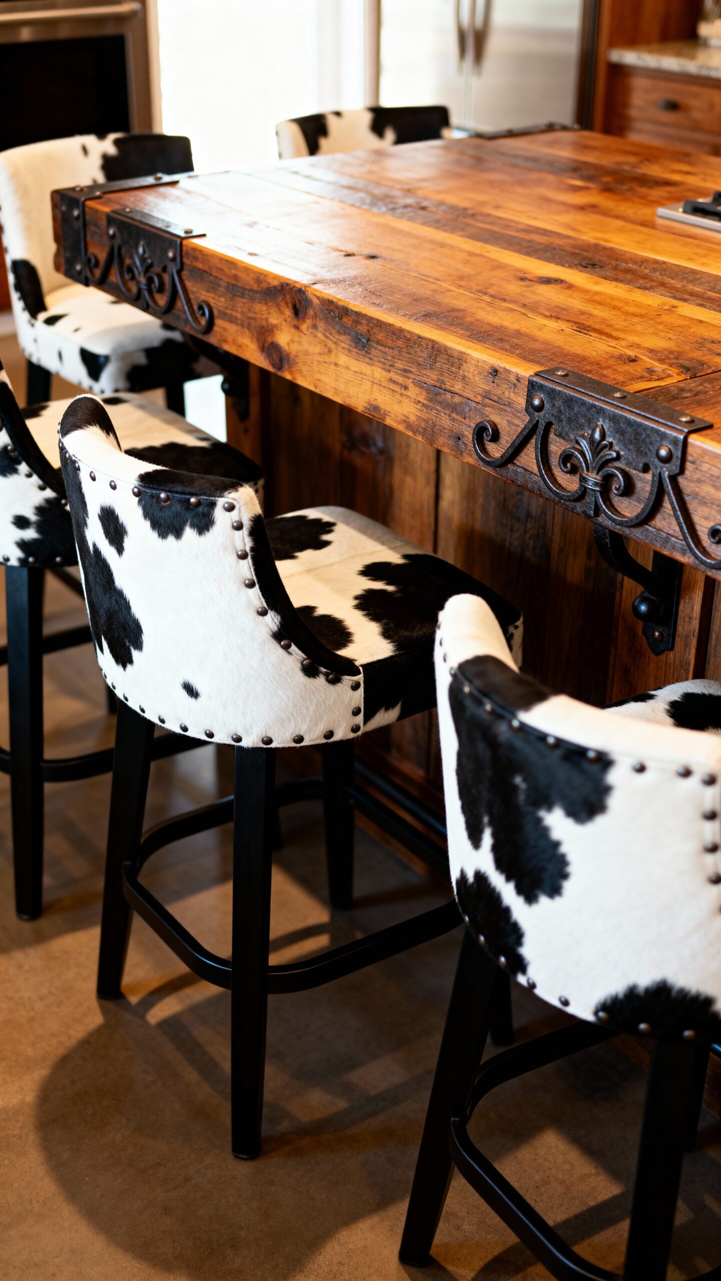 authentic western kitchen seating options