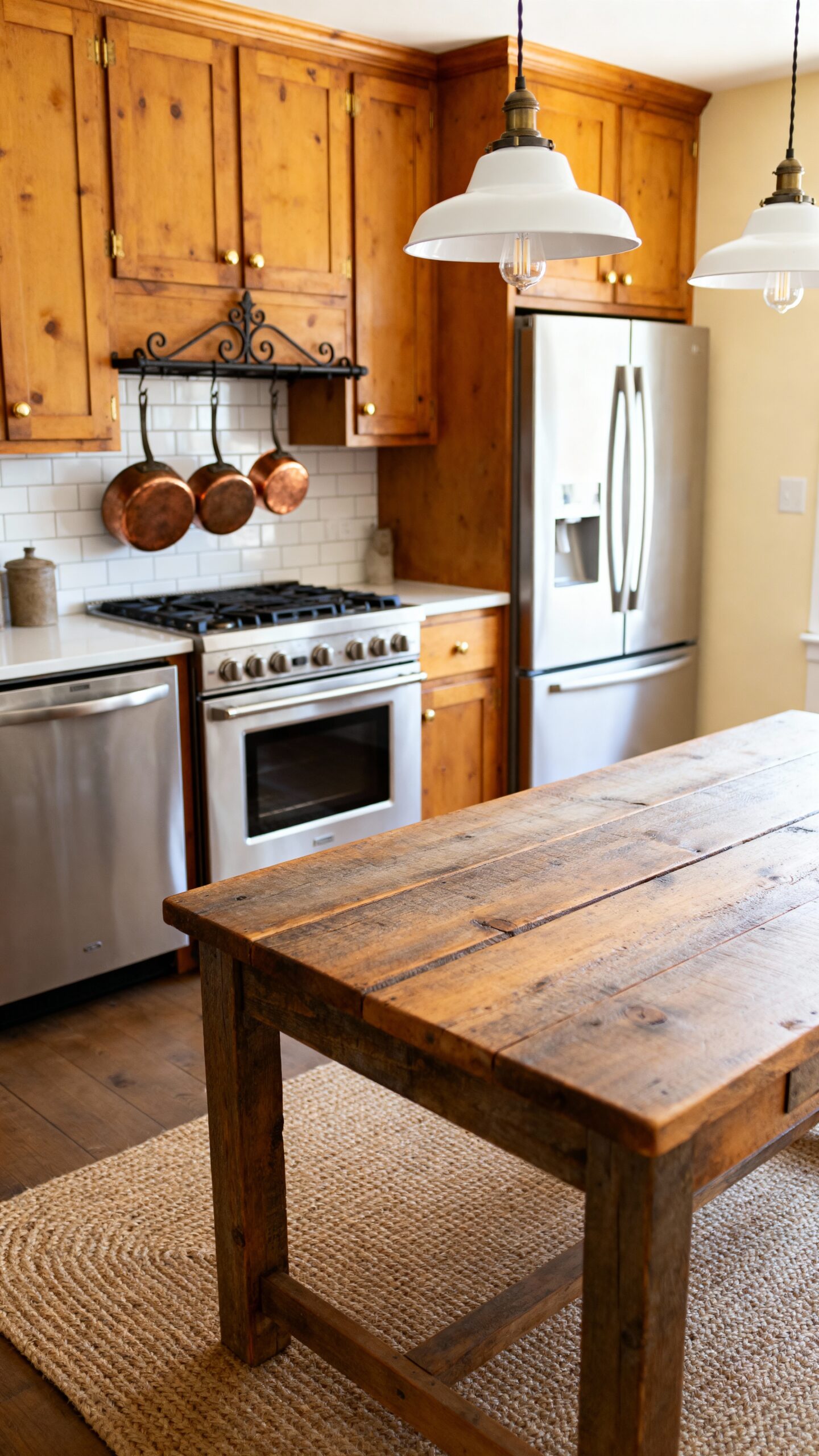 blending modern and rustic elements