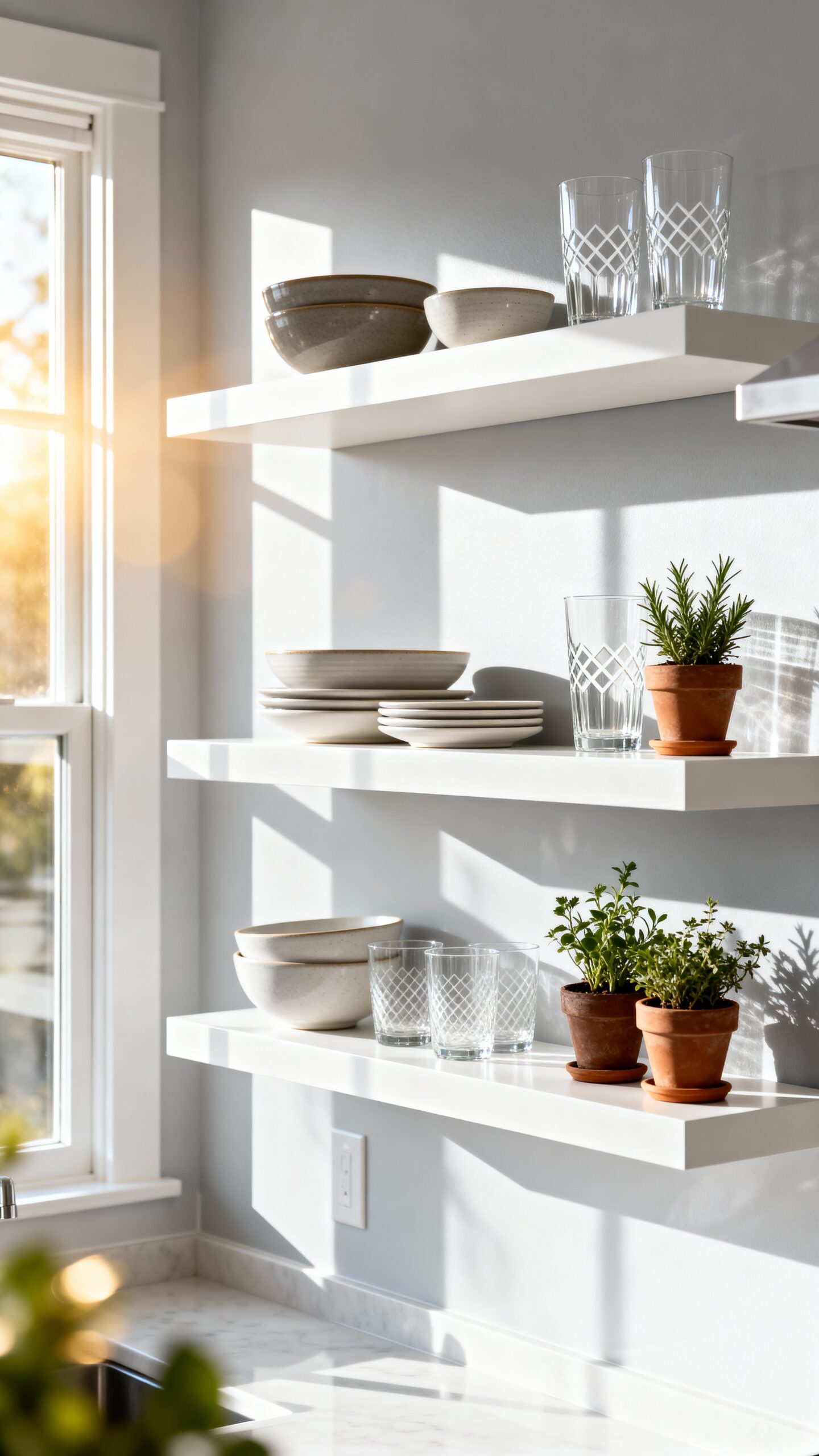 bright airy kitchen cabinet designs