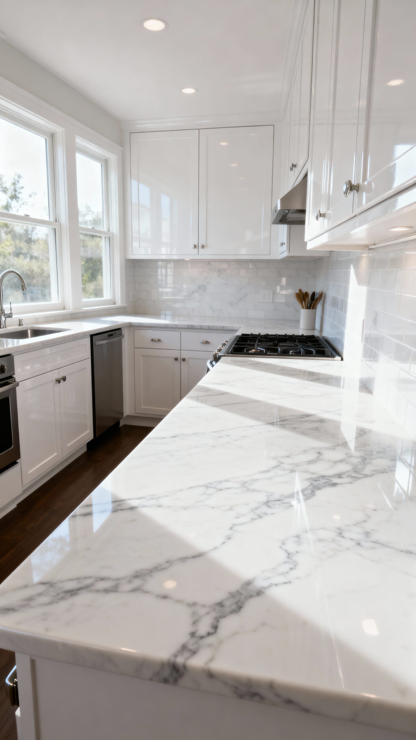bright airy low maintenance elegant countertops