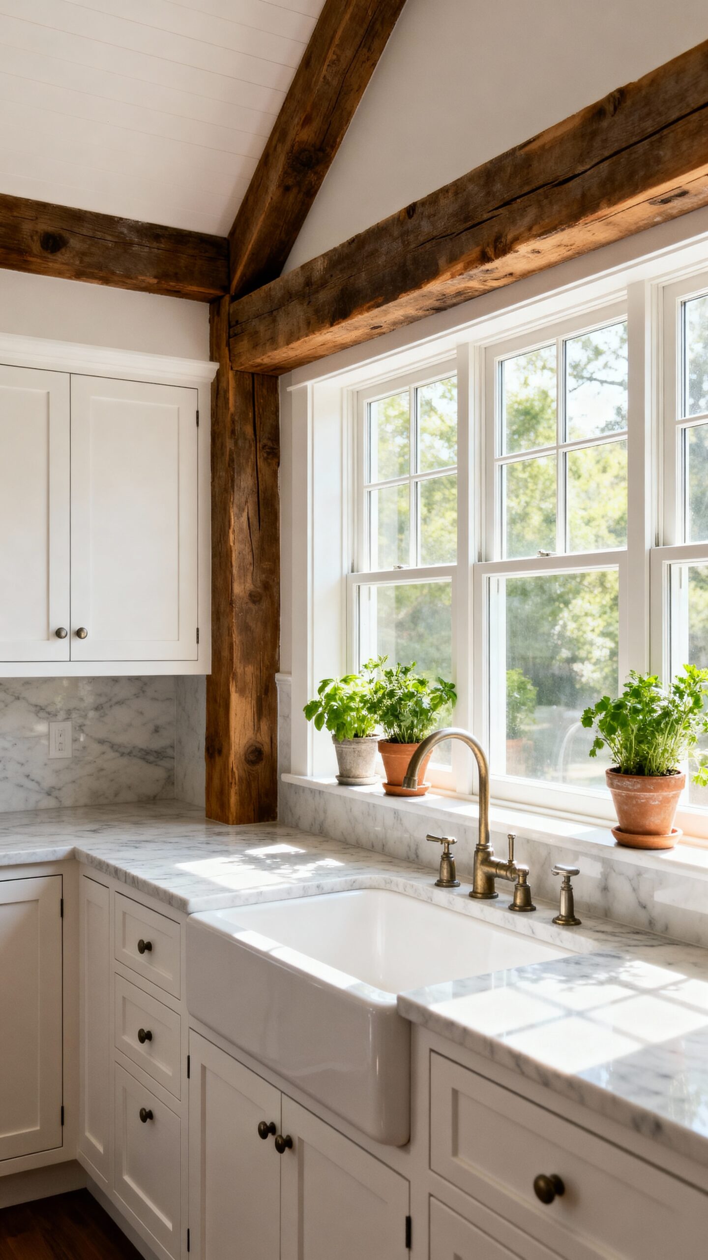 bright open natural farmhouse