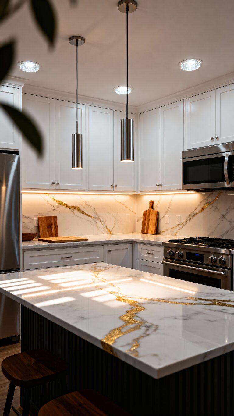 bright small kitchen lighting upgrades