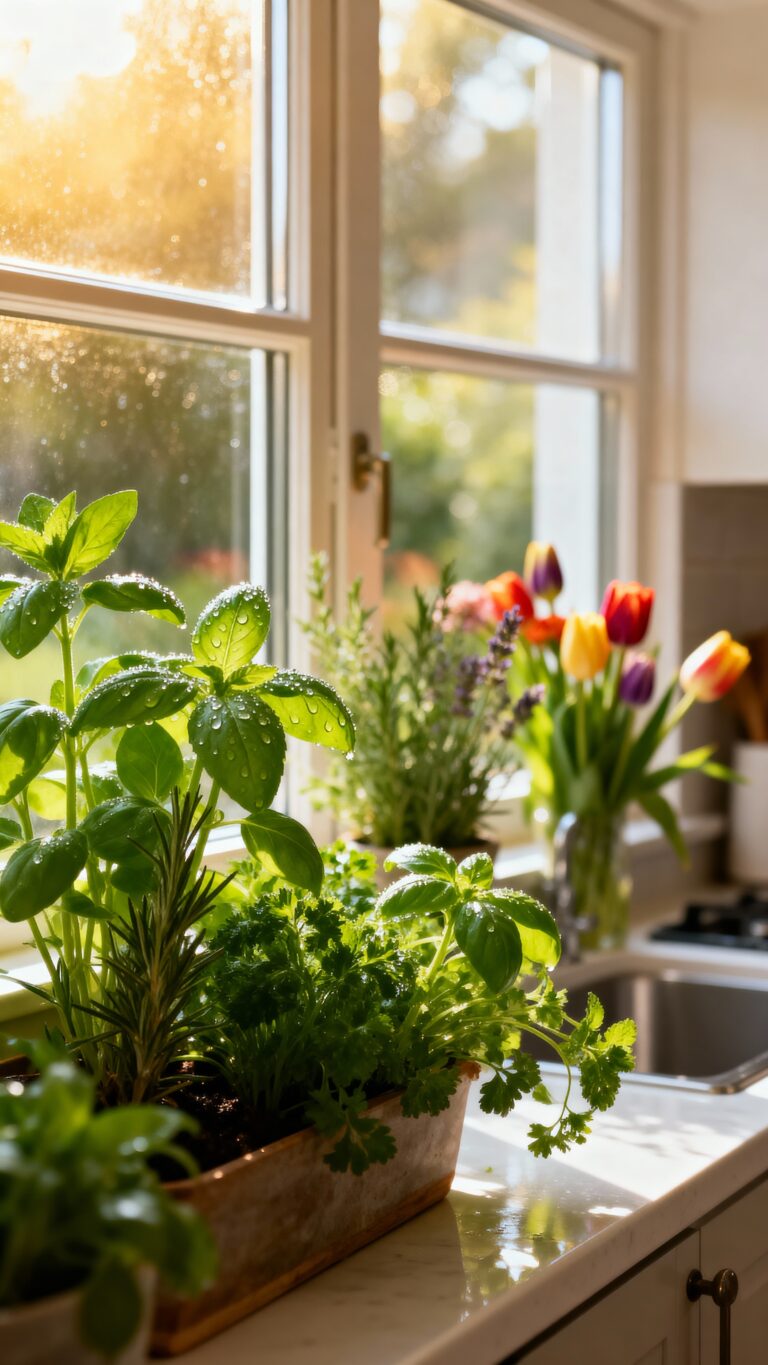 bringing nature into the kitchen