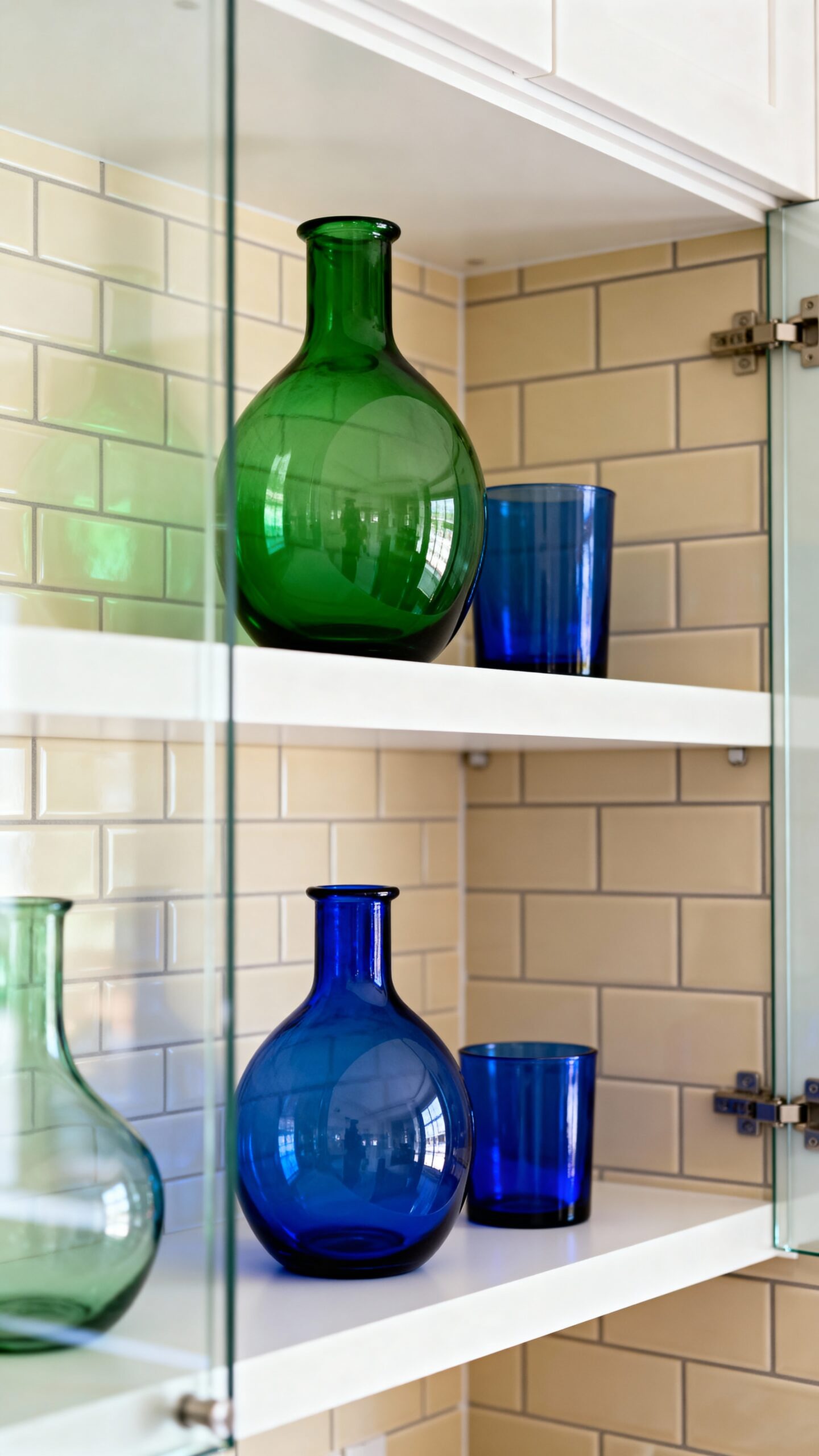 captivating glassware showcased against neutral backdrops