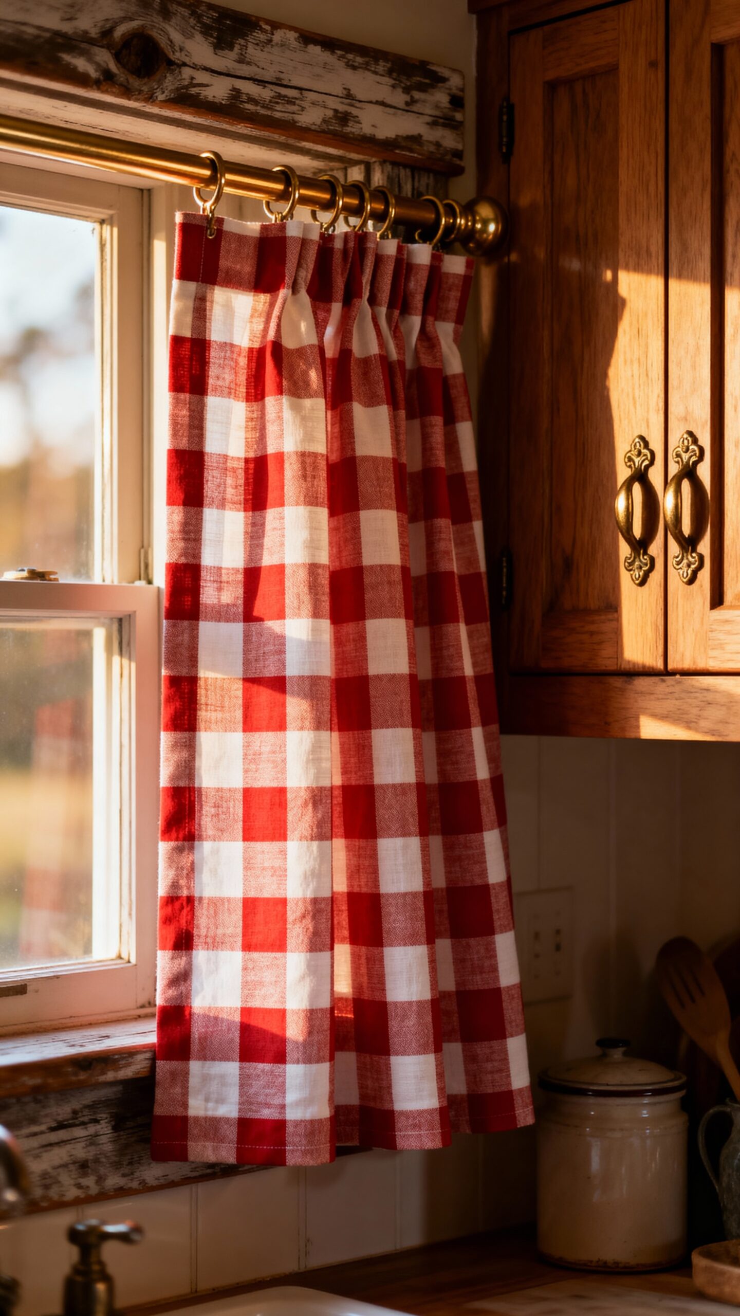 classic farmhouse kitchen accents