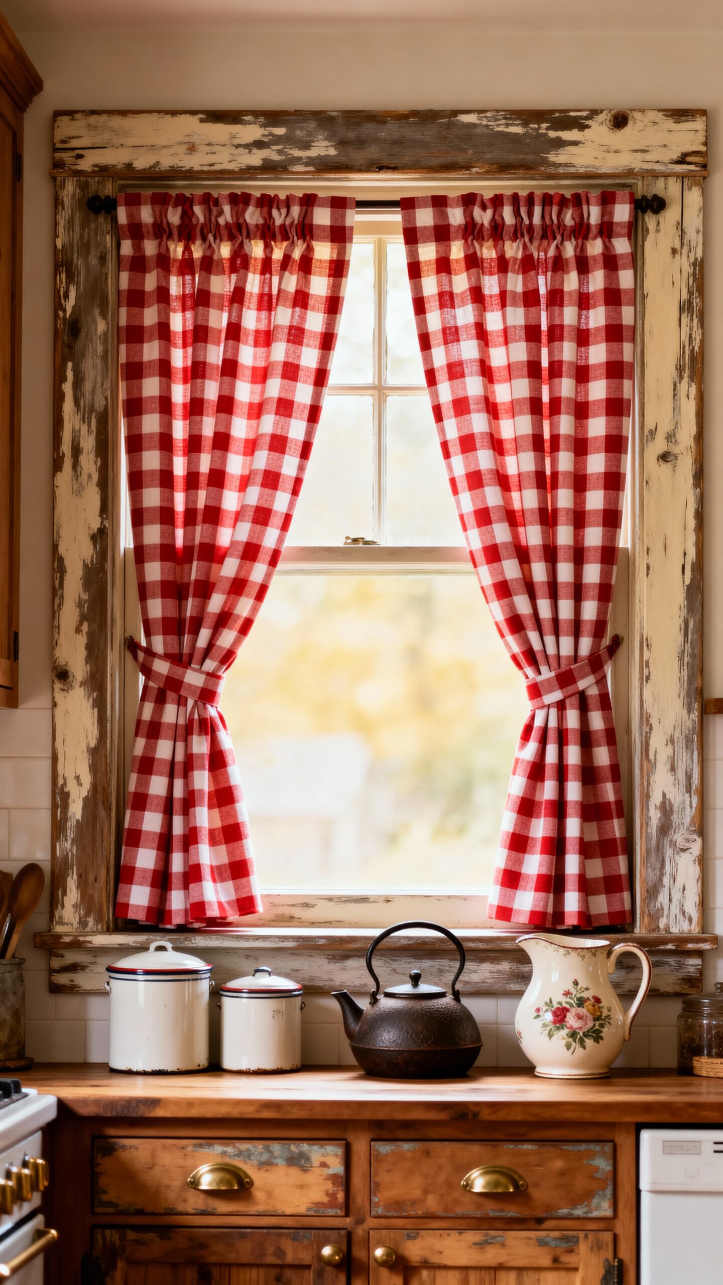 classic farmhouse kitchen patterns