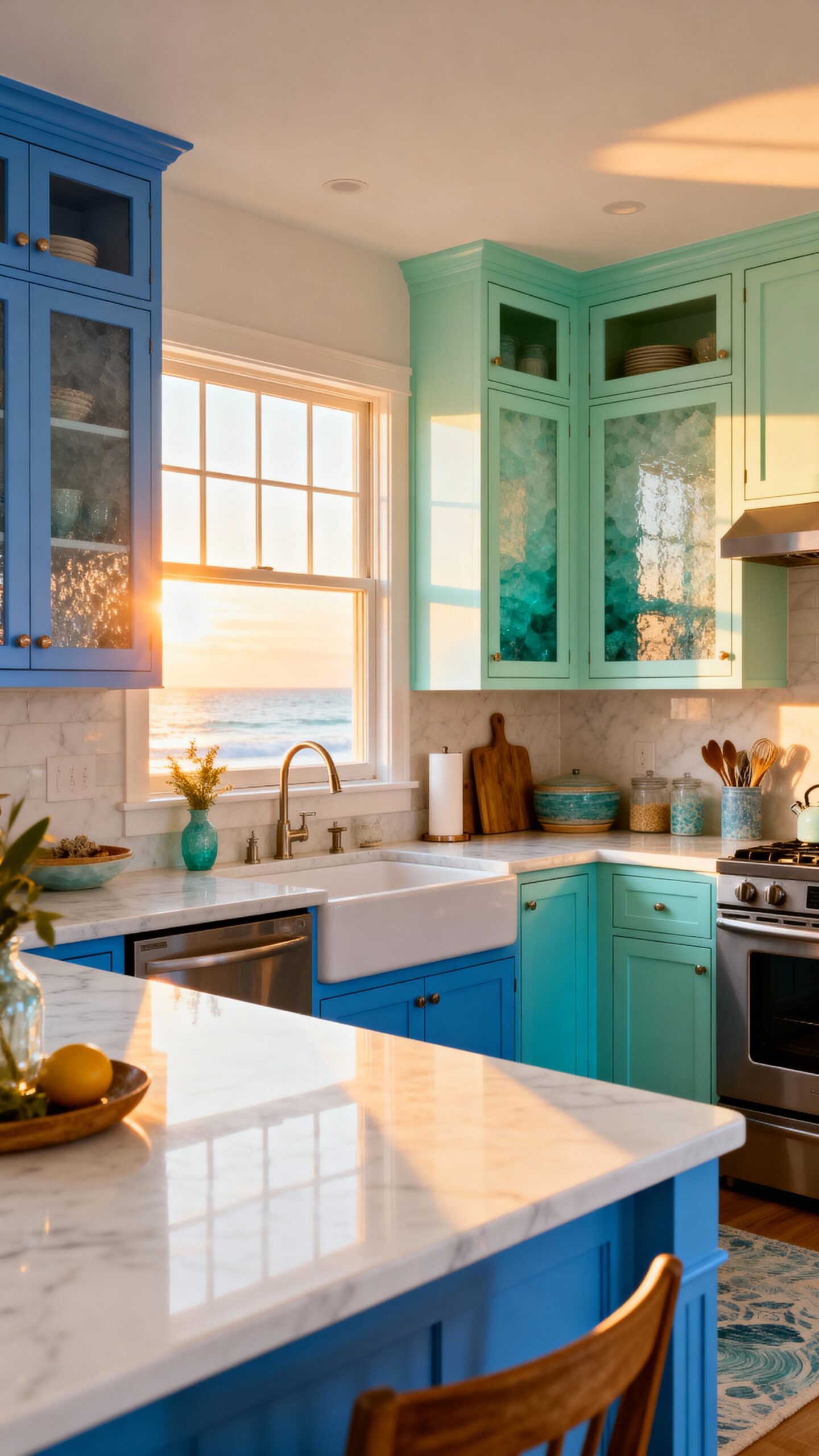 coastal retreat calming colors timeless design