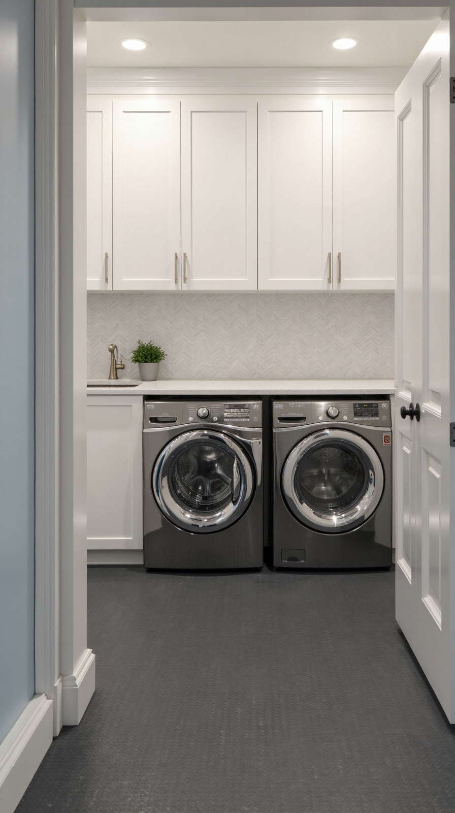 comfortable resilient slip resistant laundry flooring