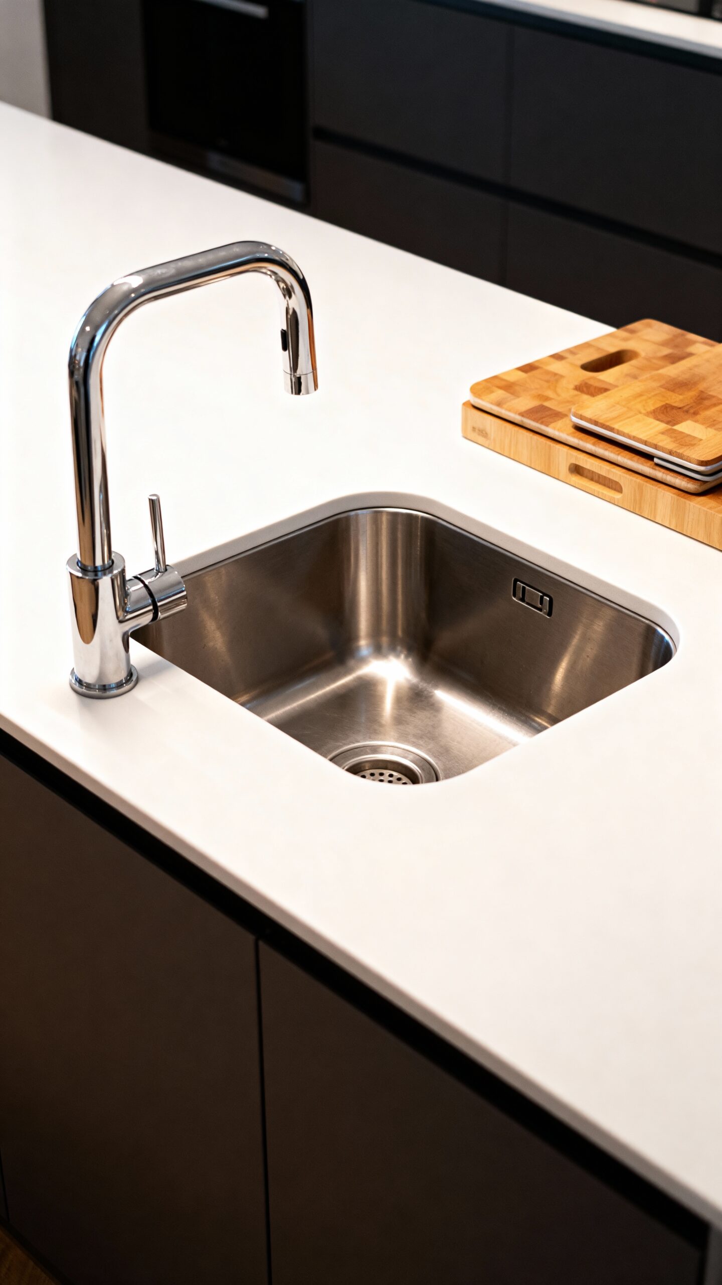 compact deep space saving durable sinks