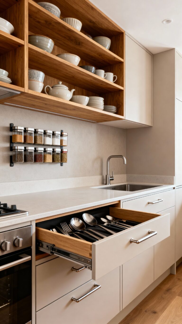 compact kitchen pantry storage solutions