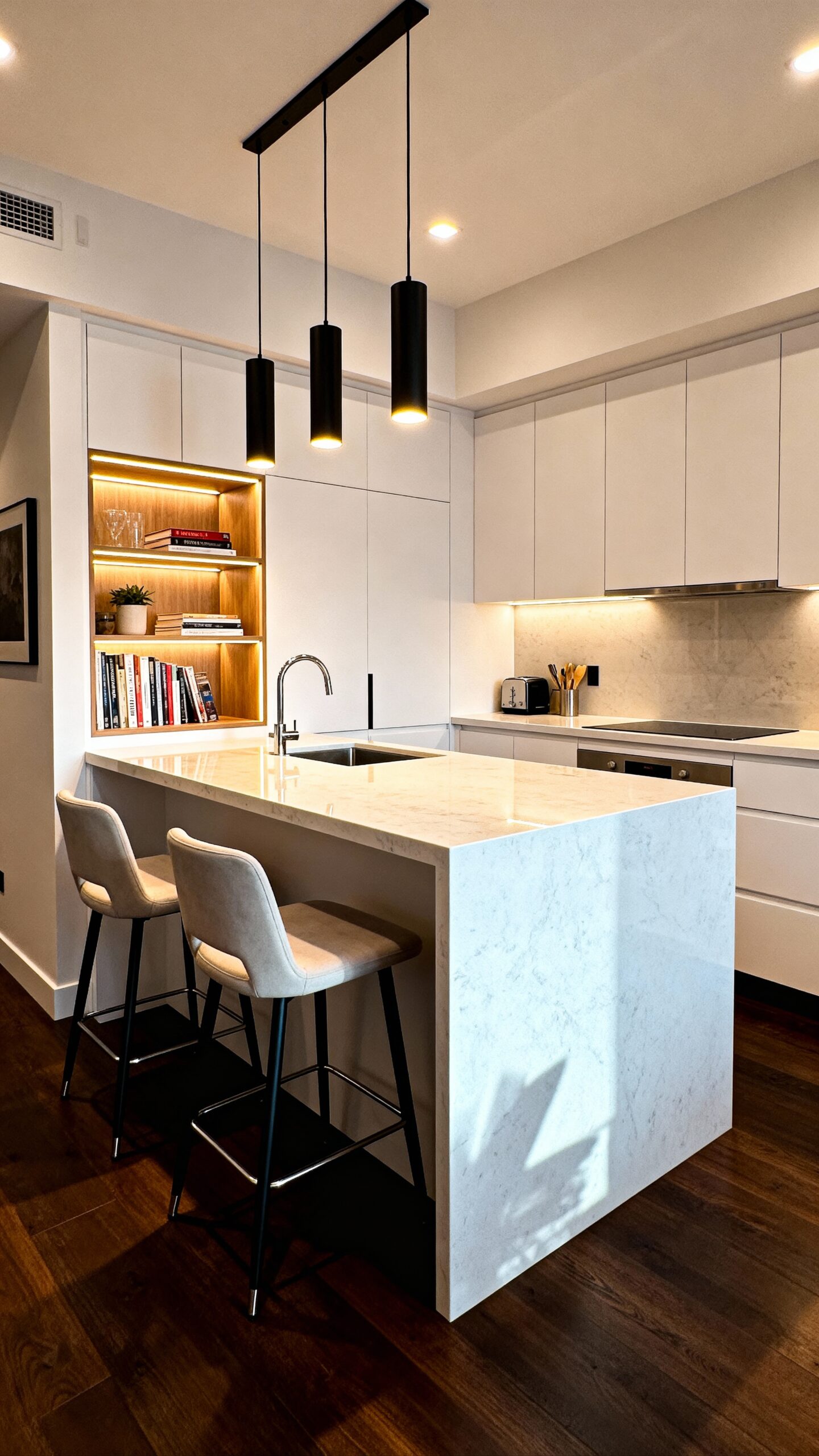 counter space and functionality