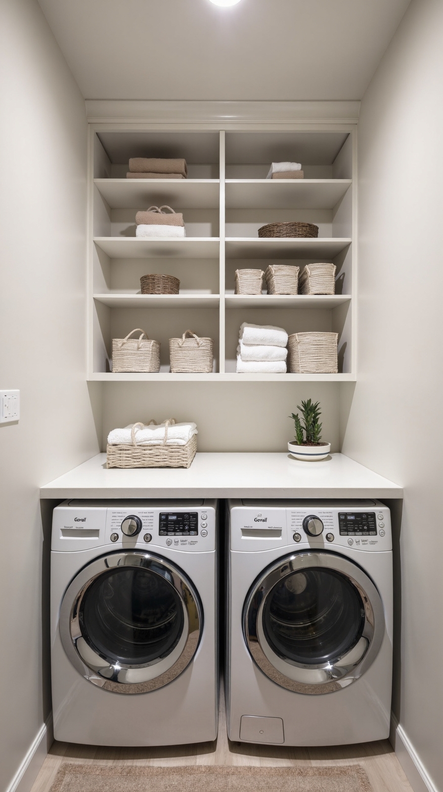countertop over appliances creates workspace