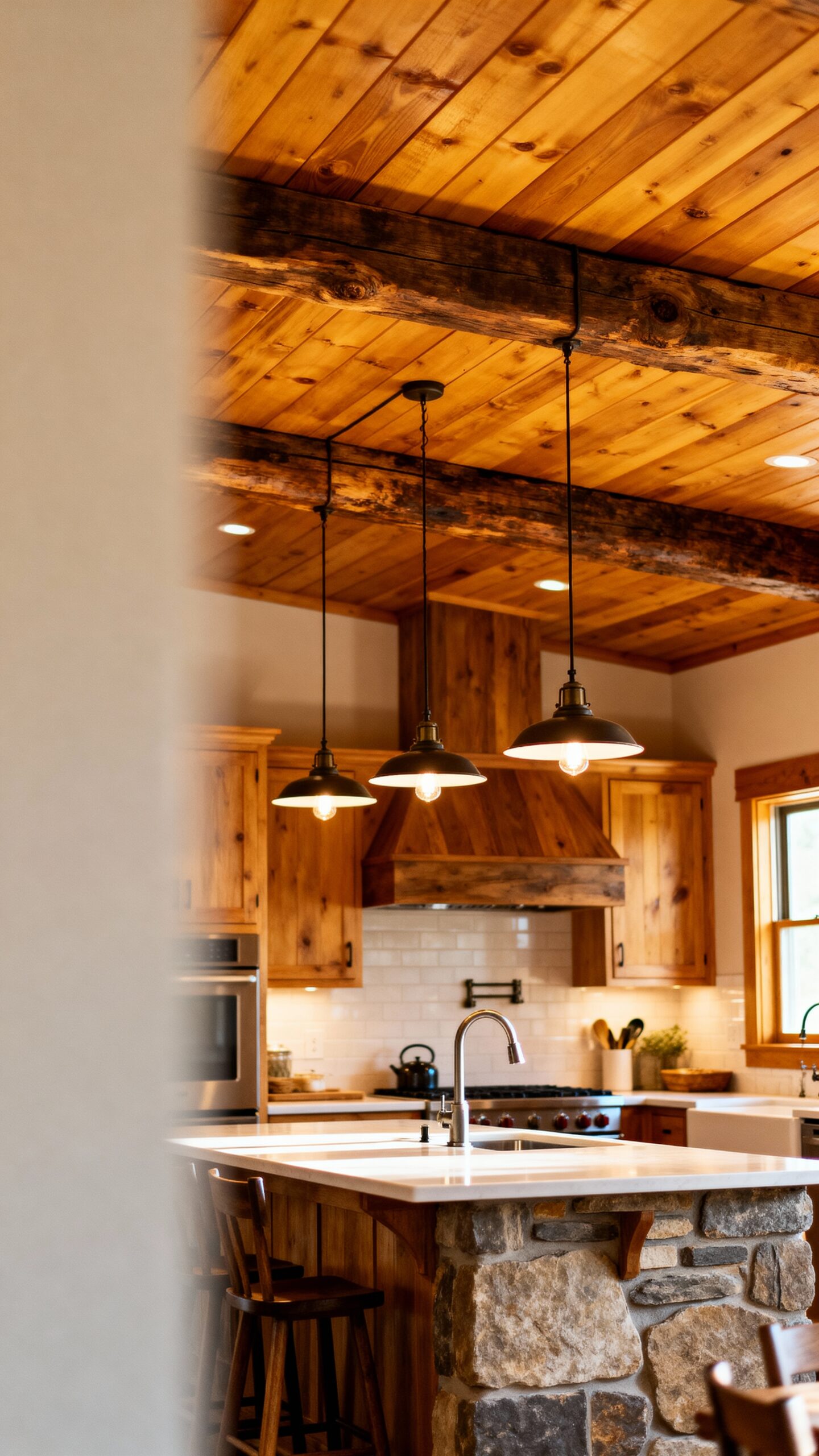 cozy inviting rustic durable