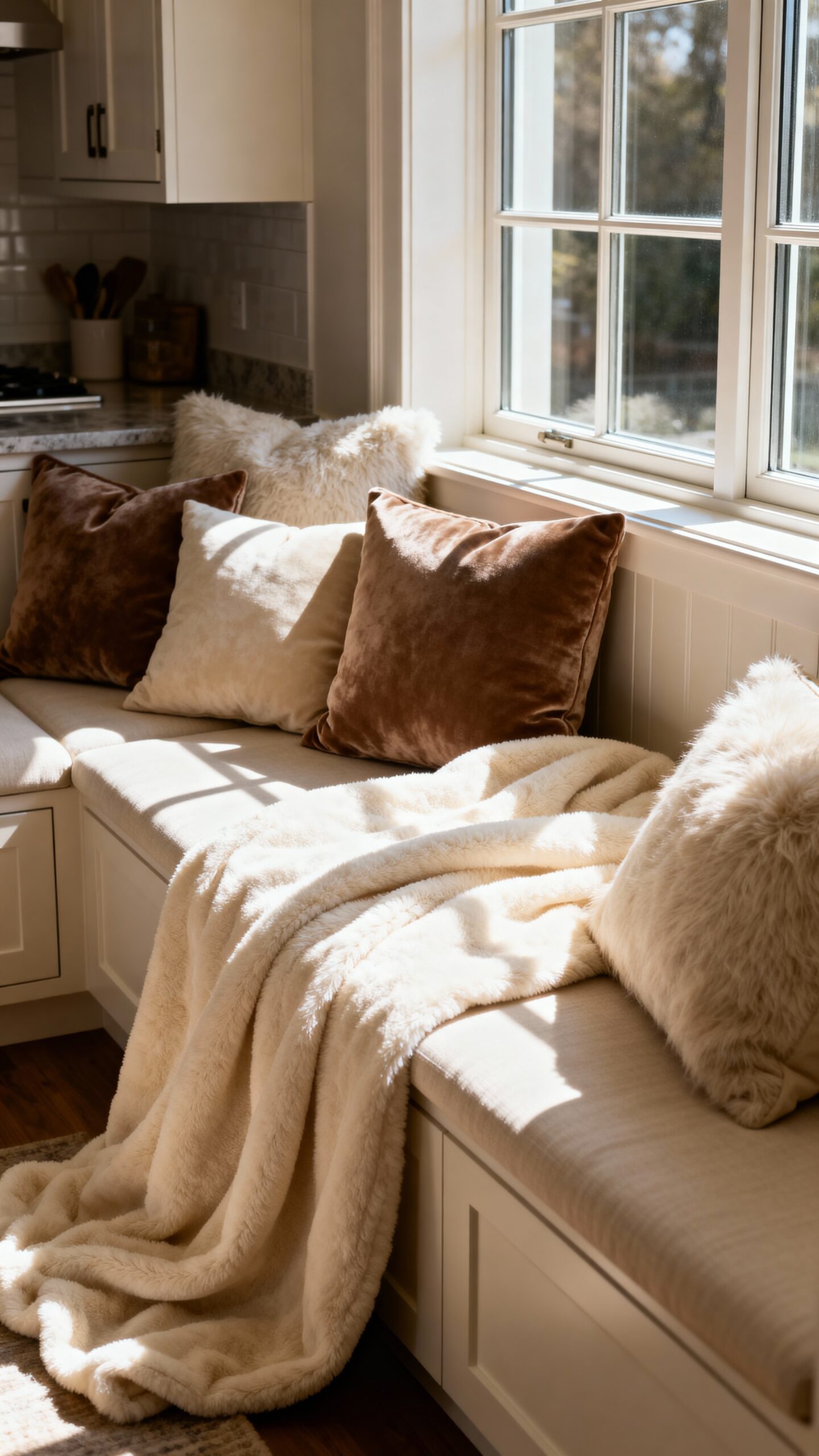 cozy kitchen nook retreat