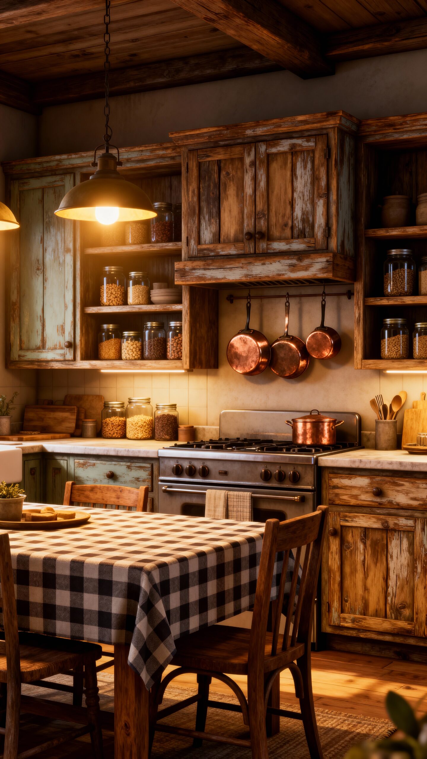 cozy rustic farmhouse inspired welcoming