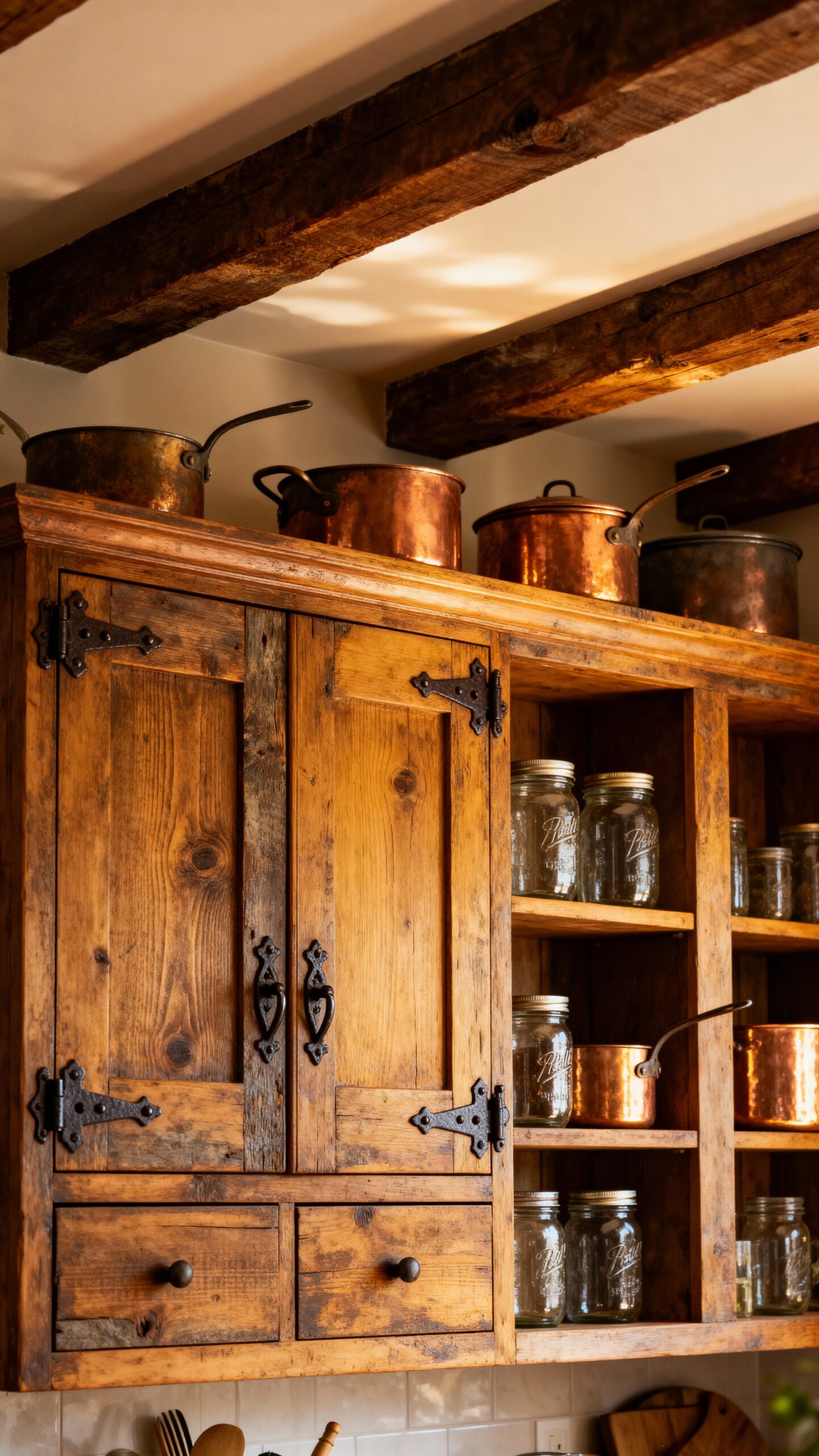 cozy rustic wooden farmhouse charm