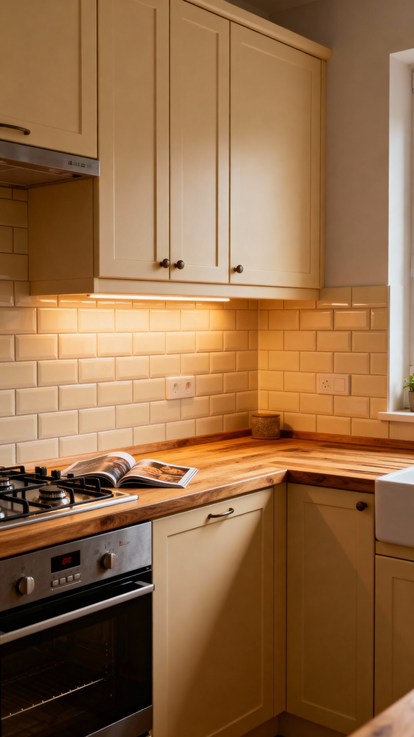 cozy warm embracing inviting kitchen space