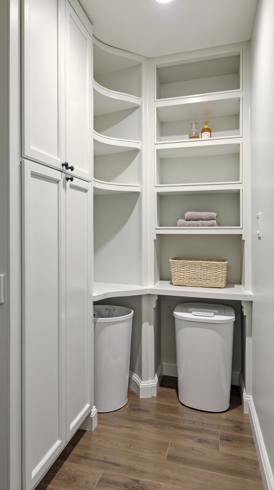 custom corner storage solutions