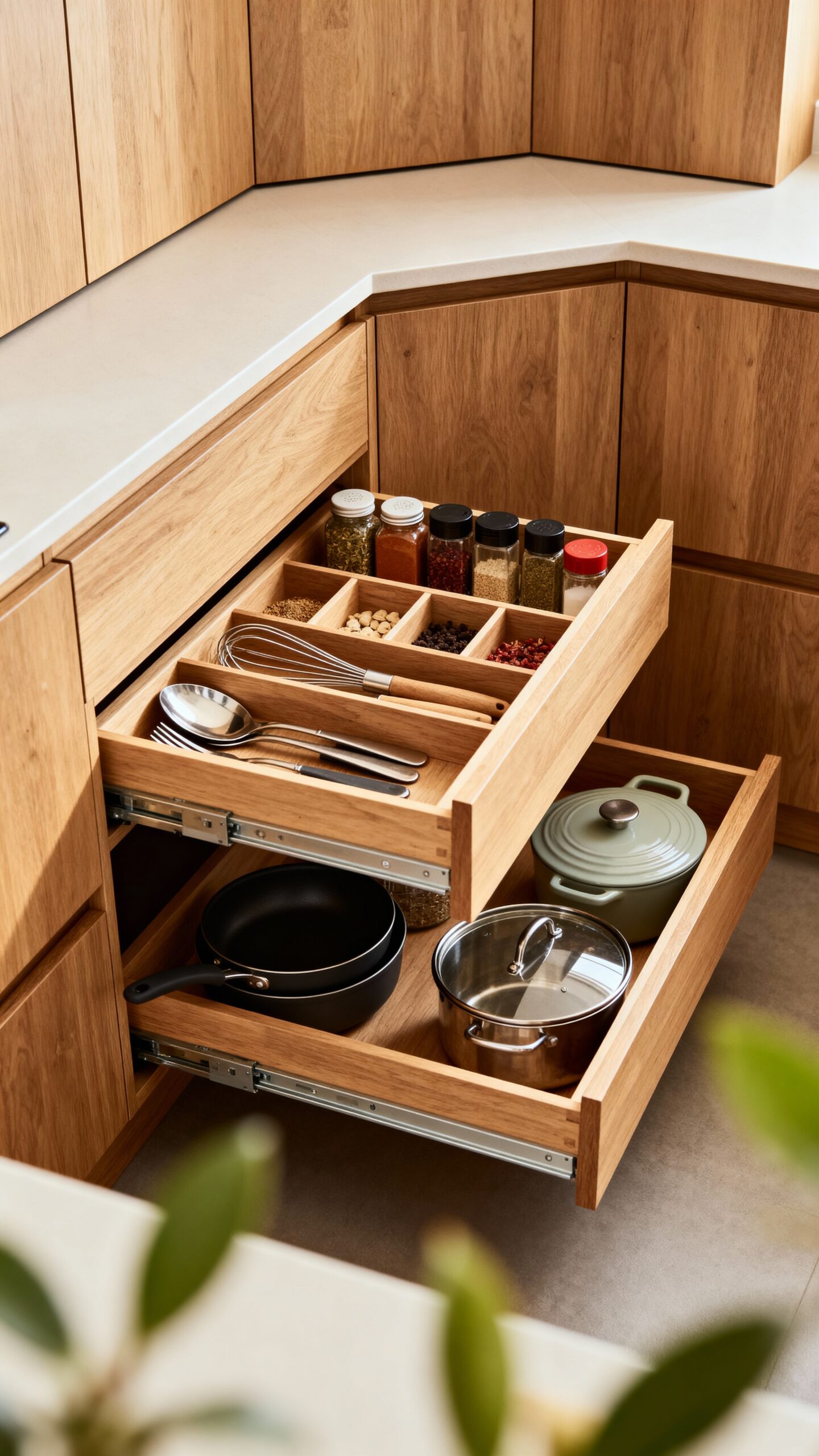 customizable corner storage solutions