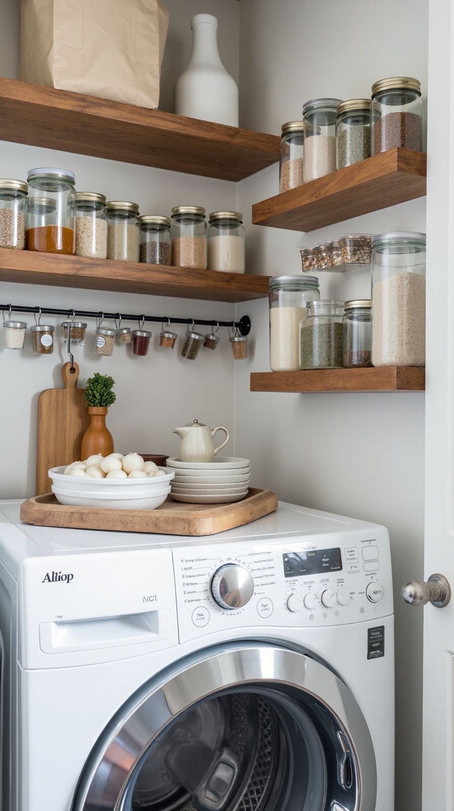 customizable magnetic storage solutions for laundry