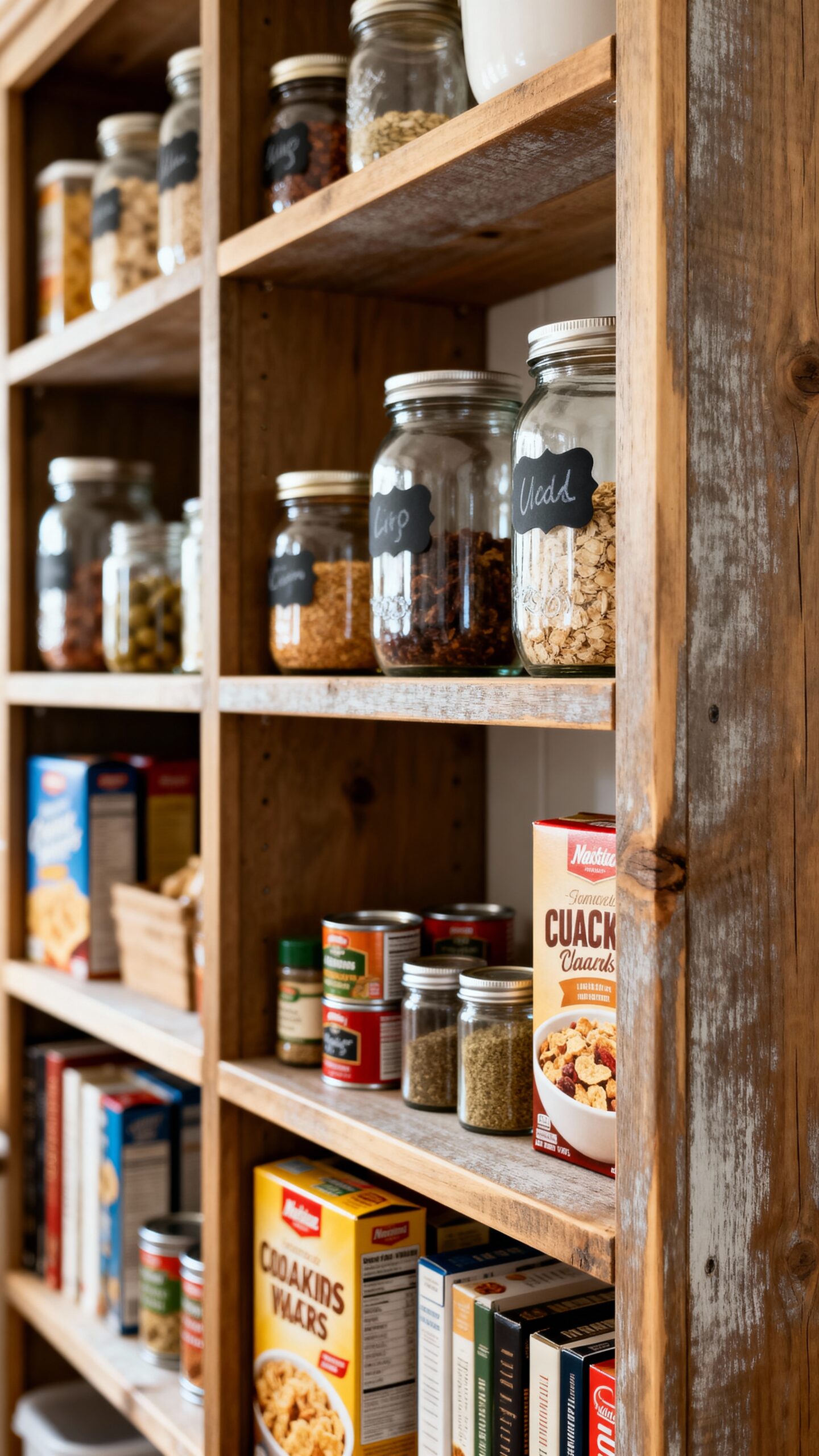 customizable versatile efficient pantry storage