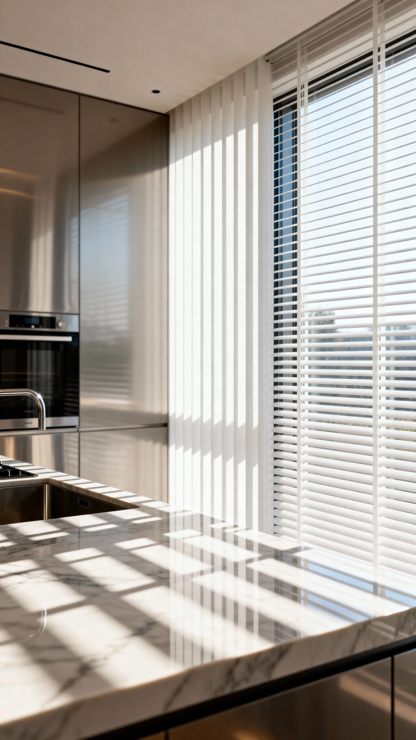 customizable vertical blinds for kitchen windows