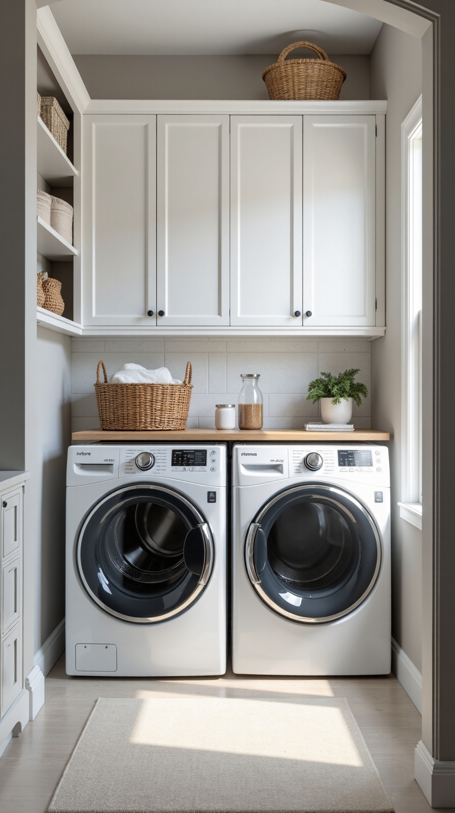 customized overhead cabinet height clearance