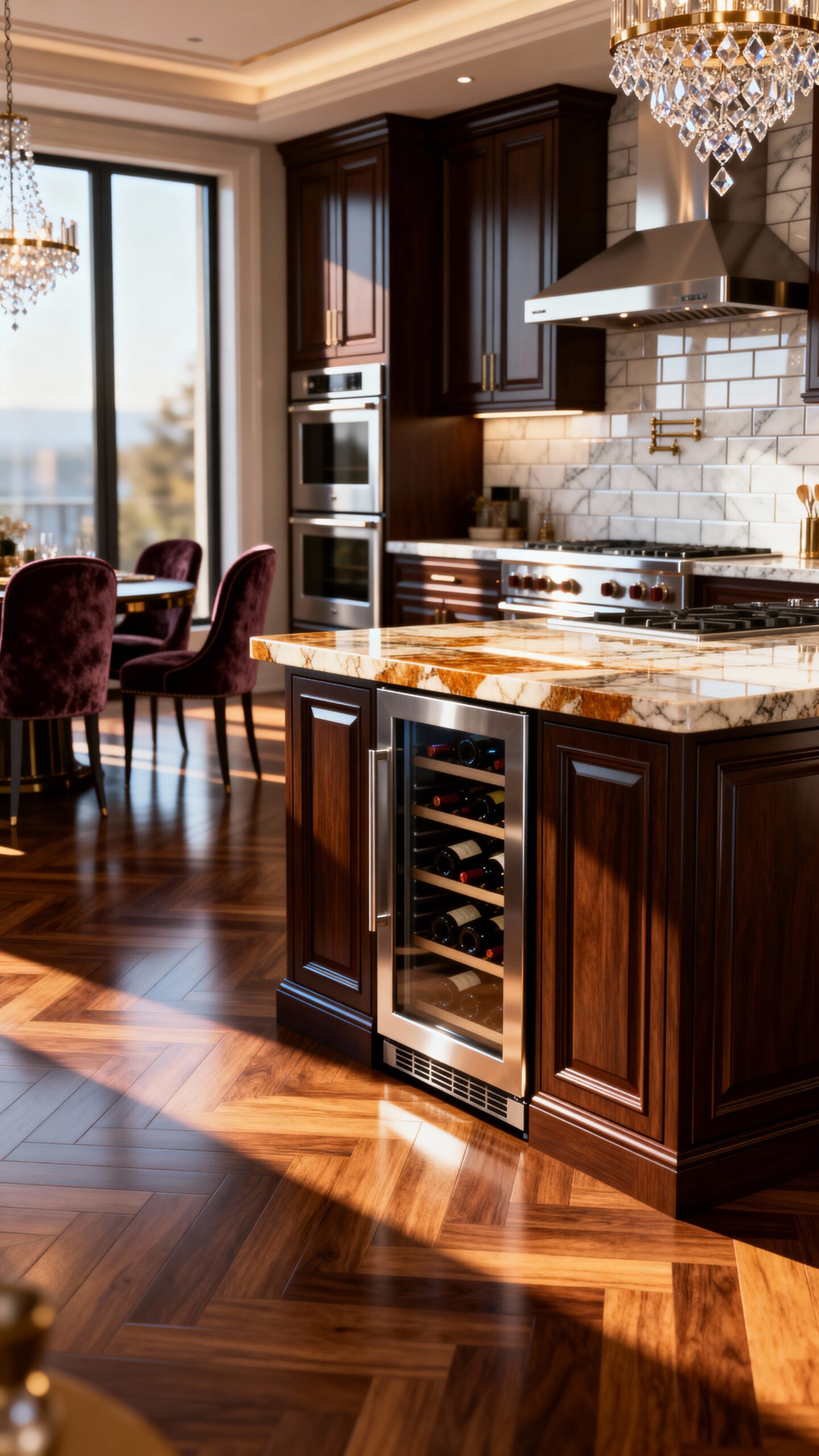 defined functional zones refined sophistication