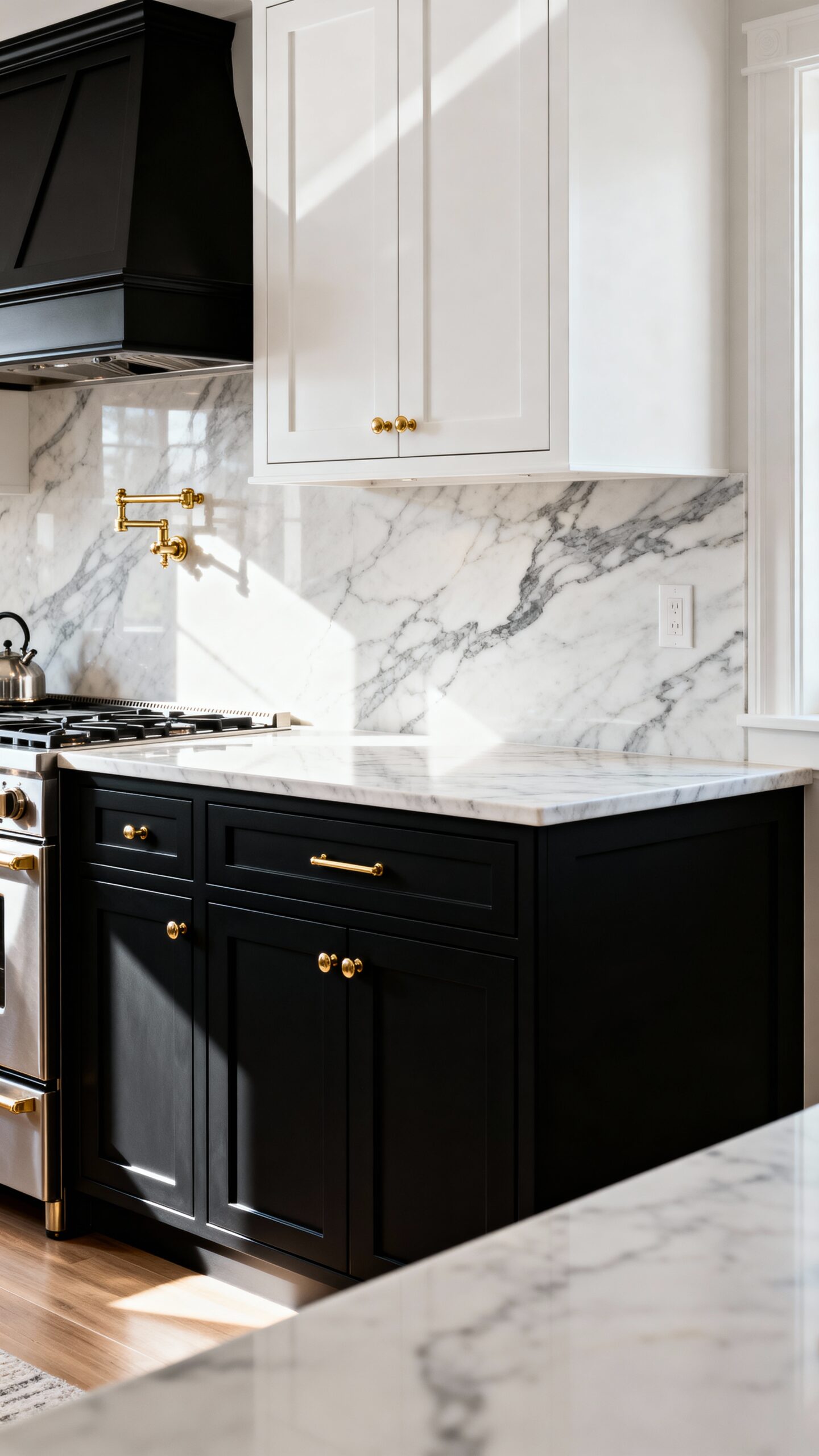 dramatic contrast creates stunning visual impact