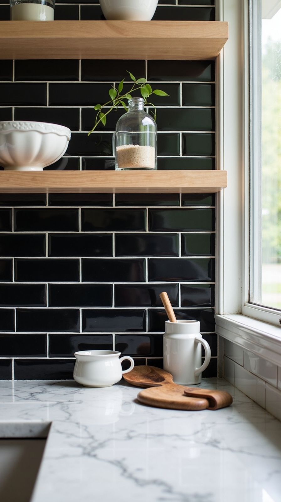 dramatic glossy cohesive timeless