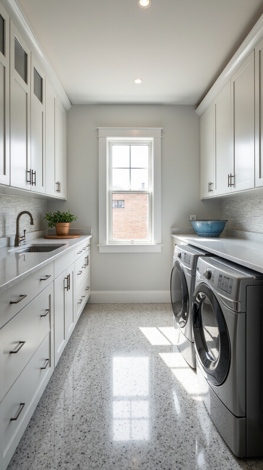 durable stylish easy to clean laundry flooring