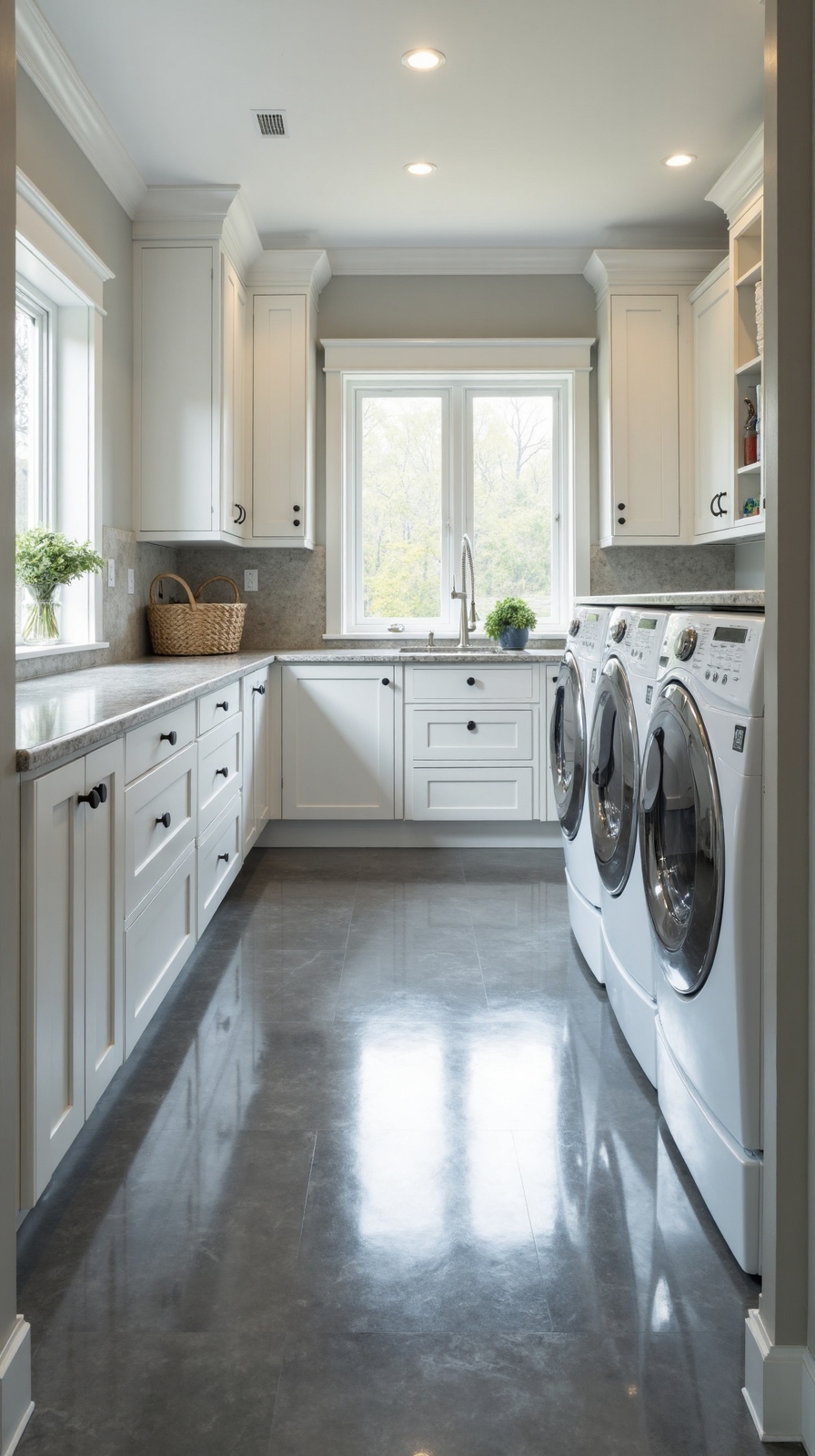 durable waterproof customizable epoxy resin floors