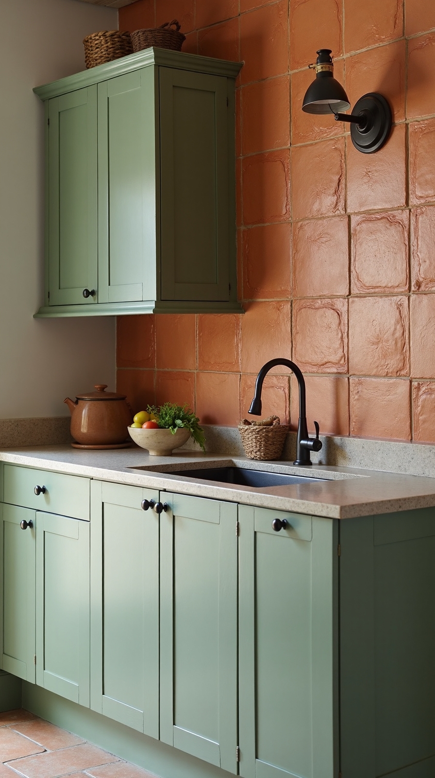 earthy warm textured flexible