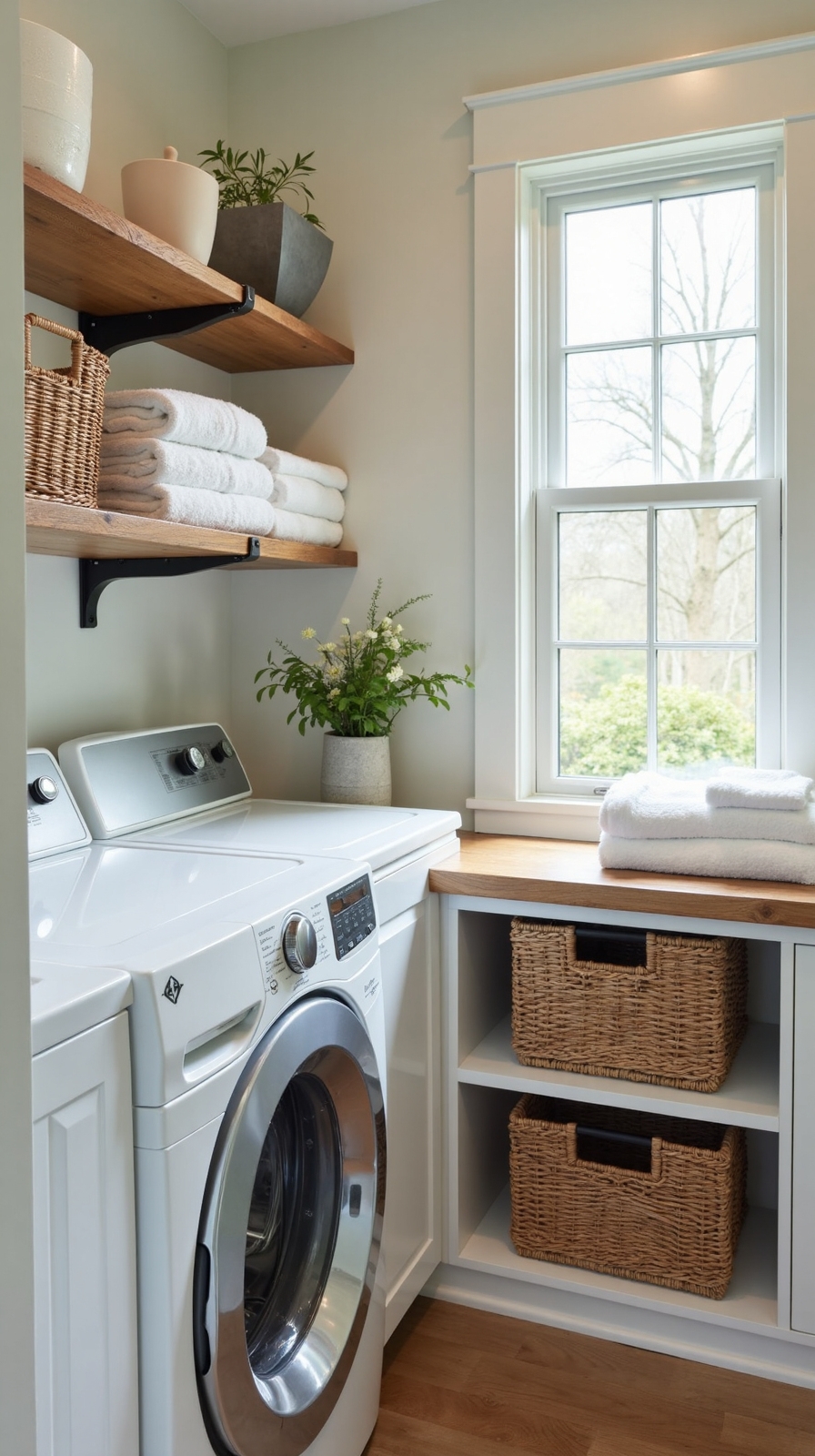 efficient folding station workspace organization