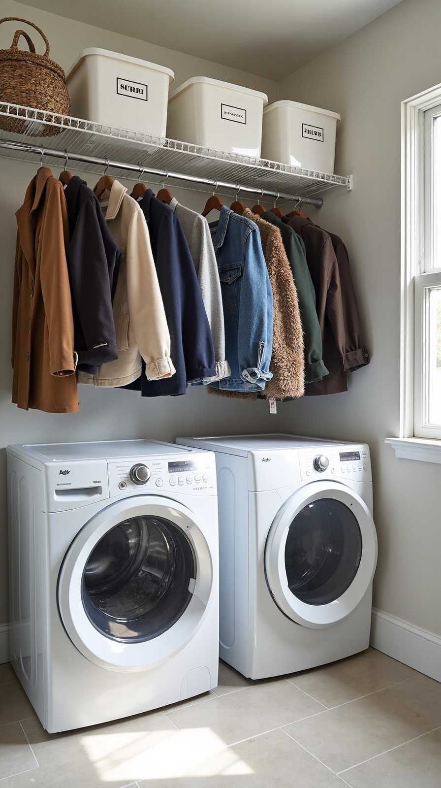 elevated overhead seasonal storage solution