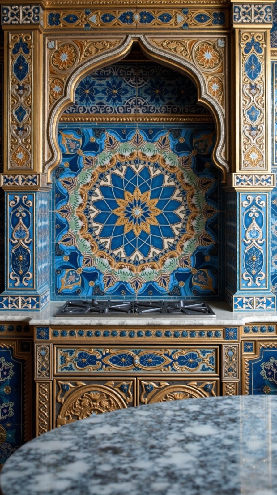 exotic elegant versatile moroccan inspired arabesque tiles