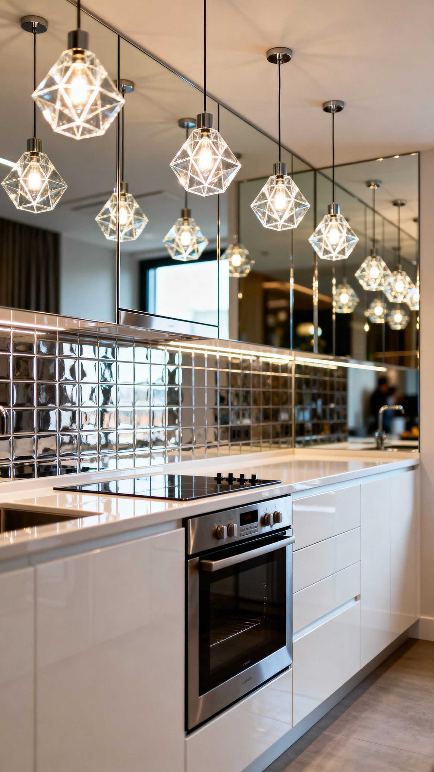 expand kitchen s apparent size